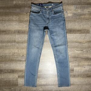 Faherty Stretch Terry 5 Pocket Pants Men’s 30x34 Blue Denim NWT